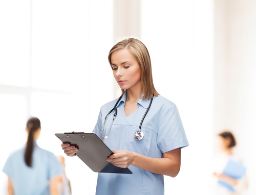 nurse in hospital